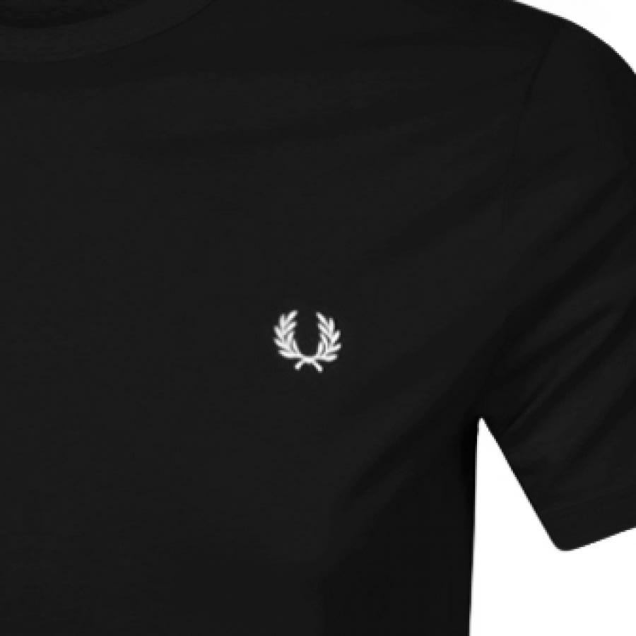 Alternative Image for ProductFred Perry Ringer T Shirt Black3